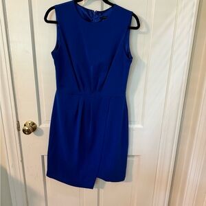 Alex Marie Royal Blue Asymmetrical Dress